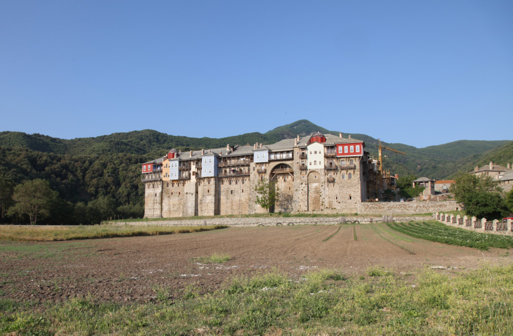 Holy Iviron Monastery on Holy Mount Athos